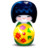 Kokeshi green Icon